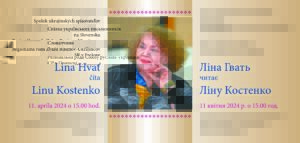 Lina Hnat číta Linu Kostenko