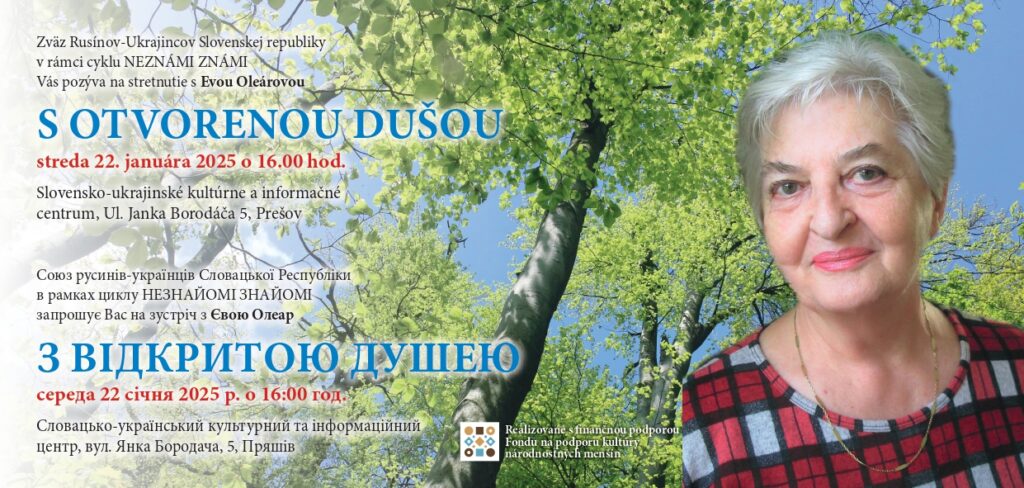 Známi neznámi - s Evou Olearovou.